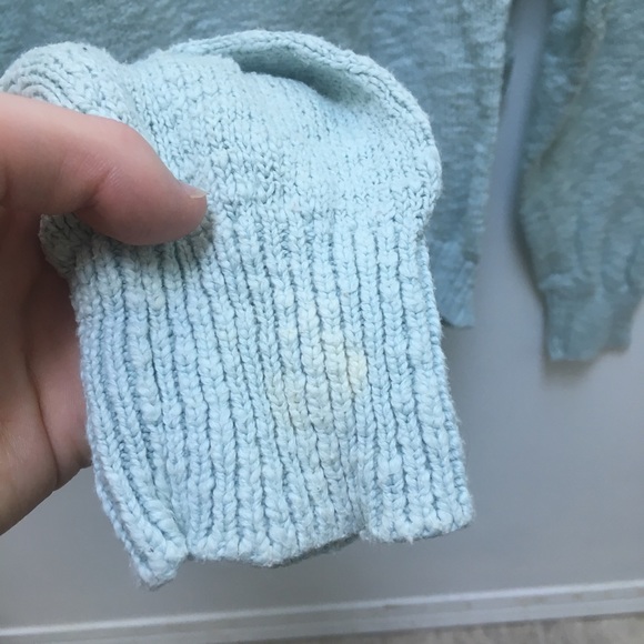 teal sweater - Picture 4 of 5